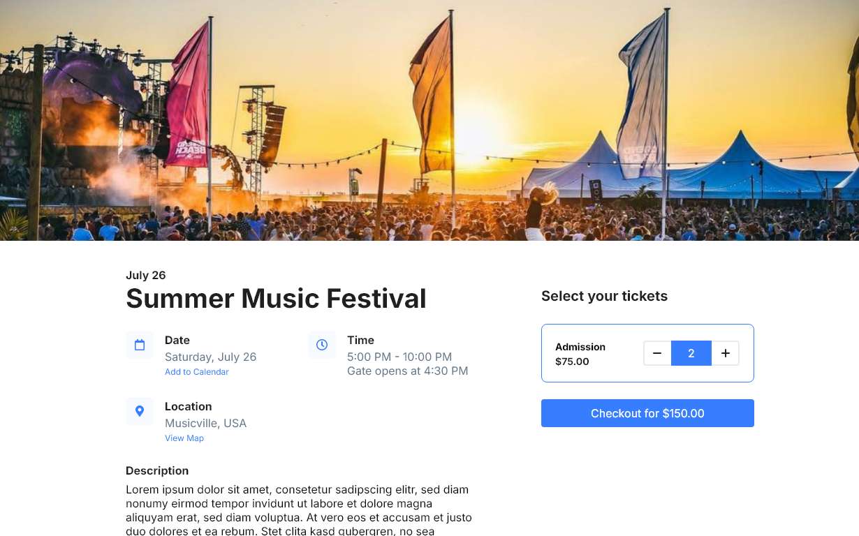 Buying Festival Tickets Online