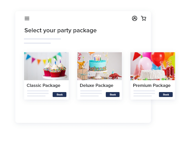 Custom Party Packages