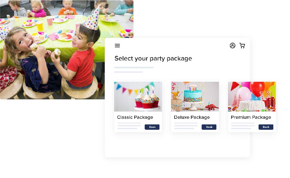 Select a Party Package
