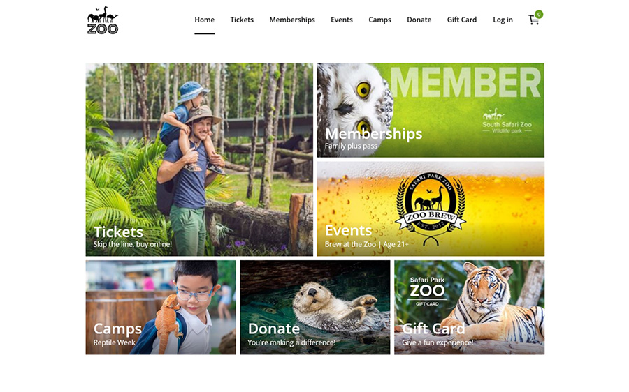 Online Store for Zoo