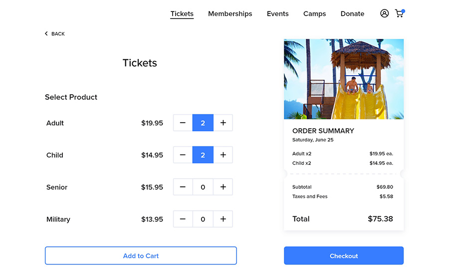 Buying Waterpark Tickets Online