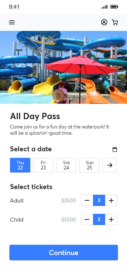 Buy Tickets on Mobile