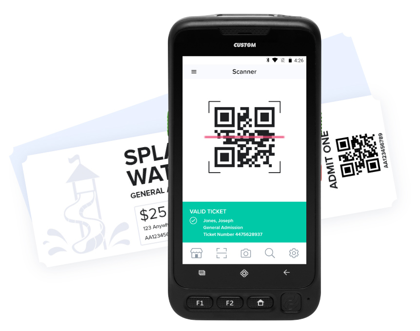 Ticket Scanning with Android App